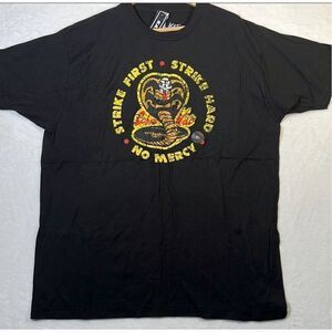 Cobra‎ Kai karate T-shirt NWT- Men XL